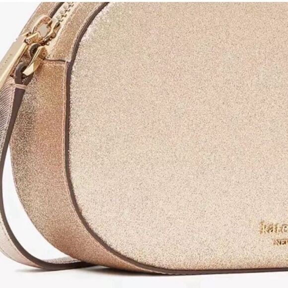 NWOT- Kate Spade Glimmer Oval Camera Bag - Picture 5 of 5